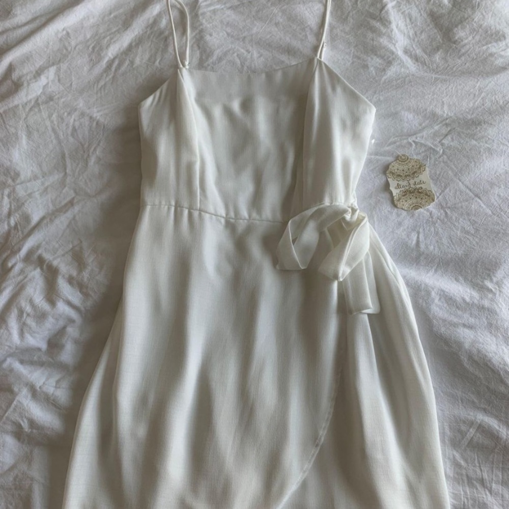 ALTARD STATE wrap mini dress